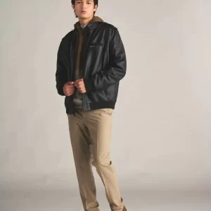 Jaqueta Iconic Racer Masculina Preto